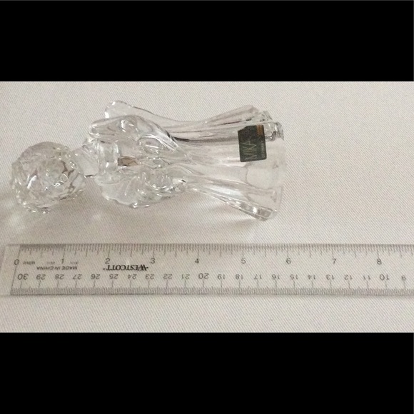 Mikasa Crystal Christmas Angel Candleholder - Picture 3 of 7